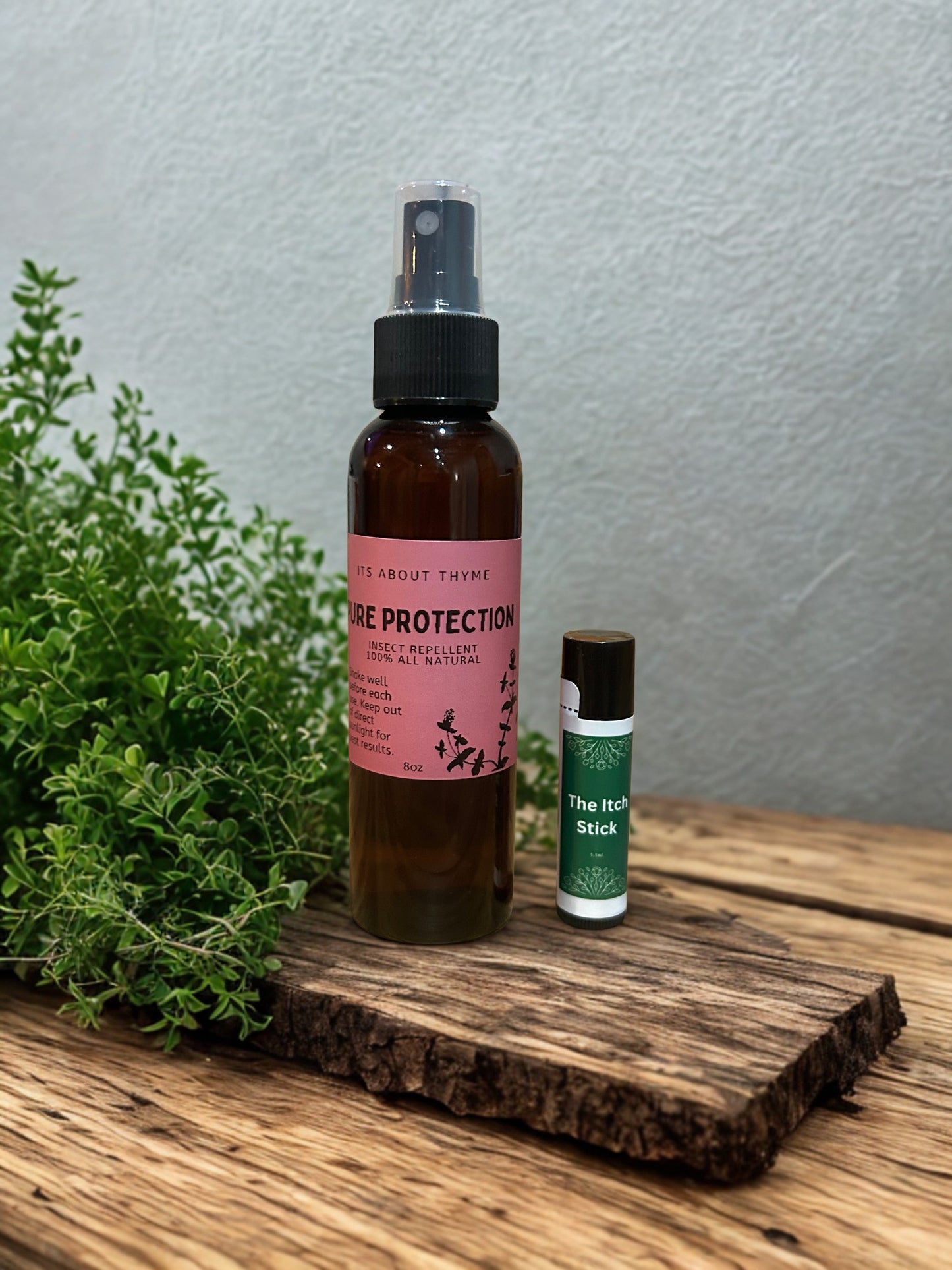 Pure Protection Bug Repellent and Itch Stick Combo
